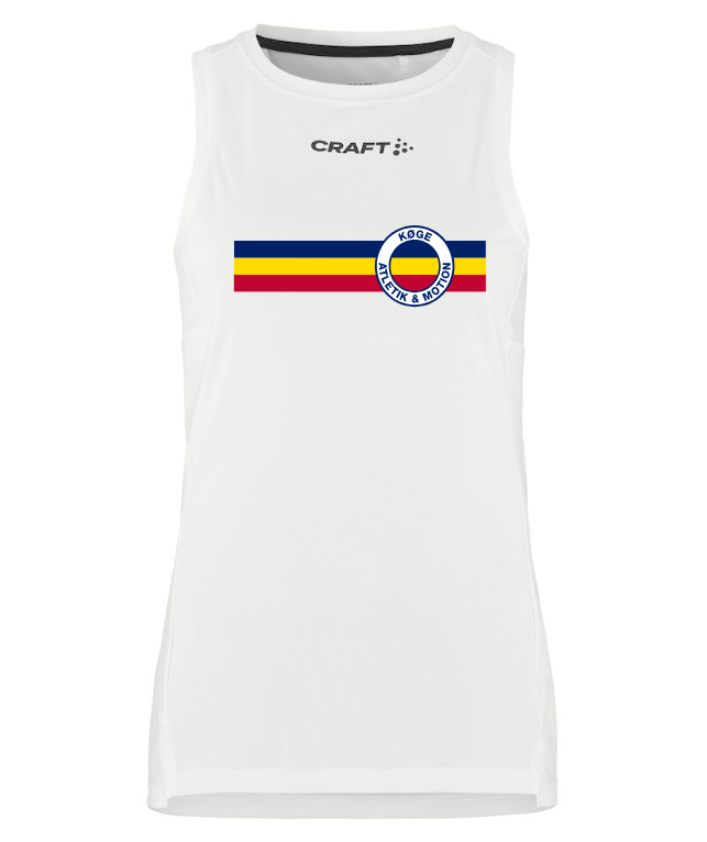 Rush 2.0 Singlet W - hvid