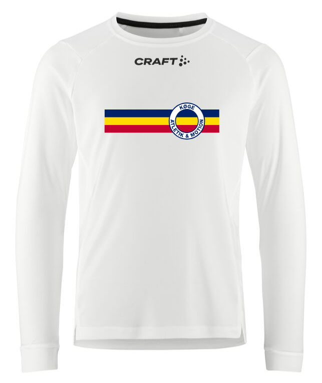 Rush 2.0 Longsleeve Tee JR - hvid