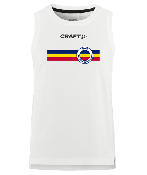 Rush 2.0 Singlet JR - hvid
