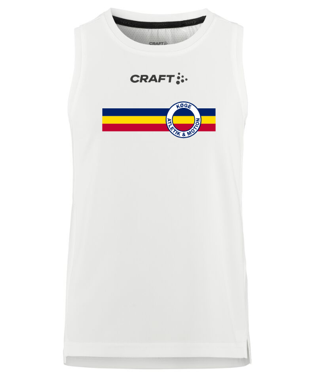 Rush 2.0 Singlet JR - hvid