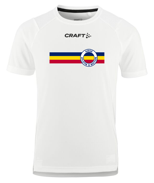 Rush 2.0 Tee JR - hvid